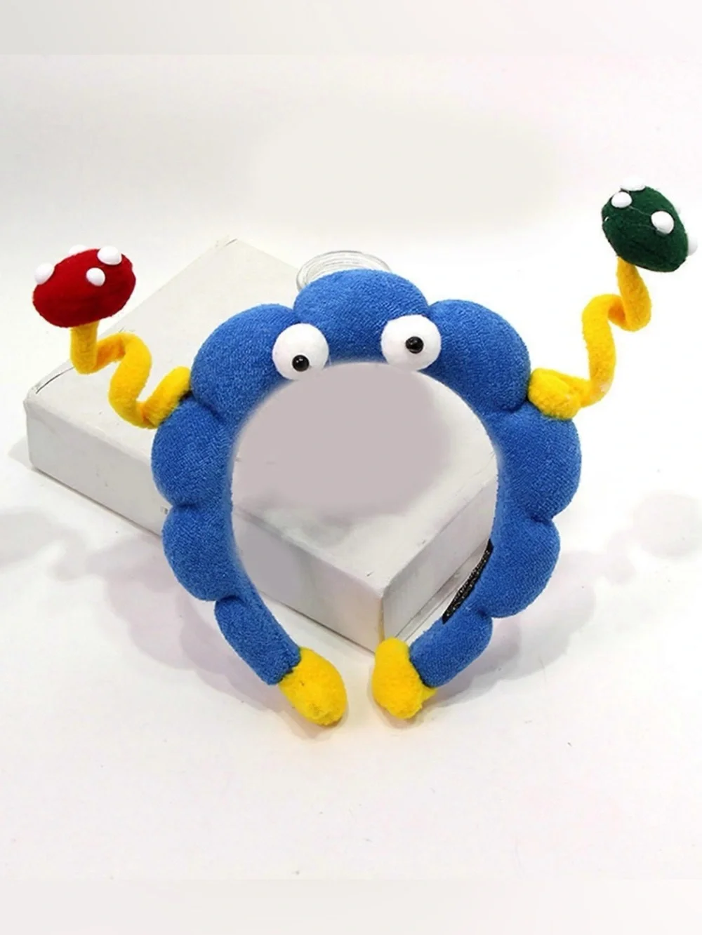 Wiggly Alien Mushroom Spa Headband